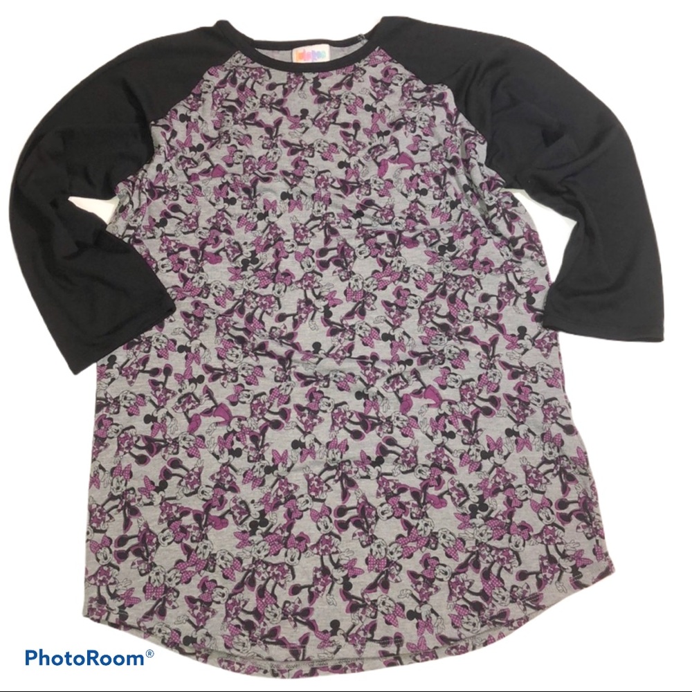 LuLaRoe Disney Minnie Mouse Randy Tee Size S